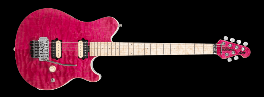Ernie Ball Music Man Translucent Pink